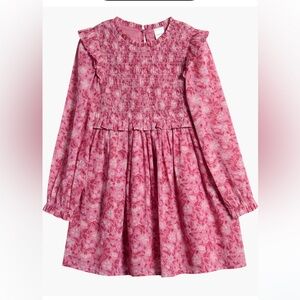 Nordstrom Pink Floral Kids Formal Dress